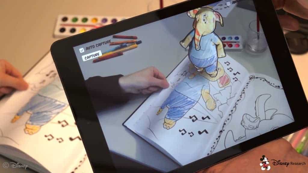 Disney S Amazing Augmented Reality Coloring Book Digital Bodies