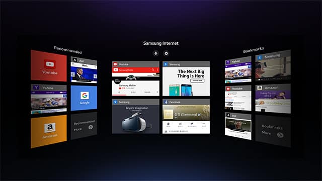 Samsung Internet for VR - the beginning of Virtual Reality Web Browsing