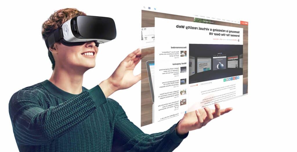 Samsung Gear VR - here comes Virtual Reality Web Browsing