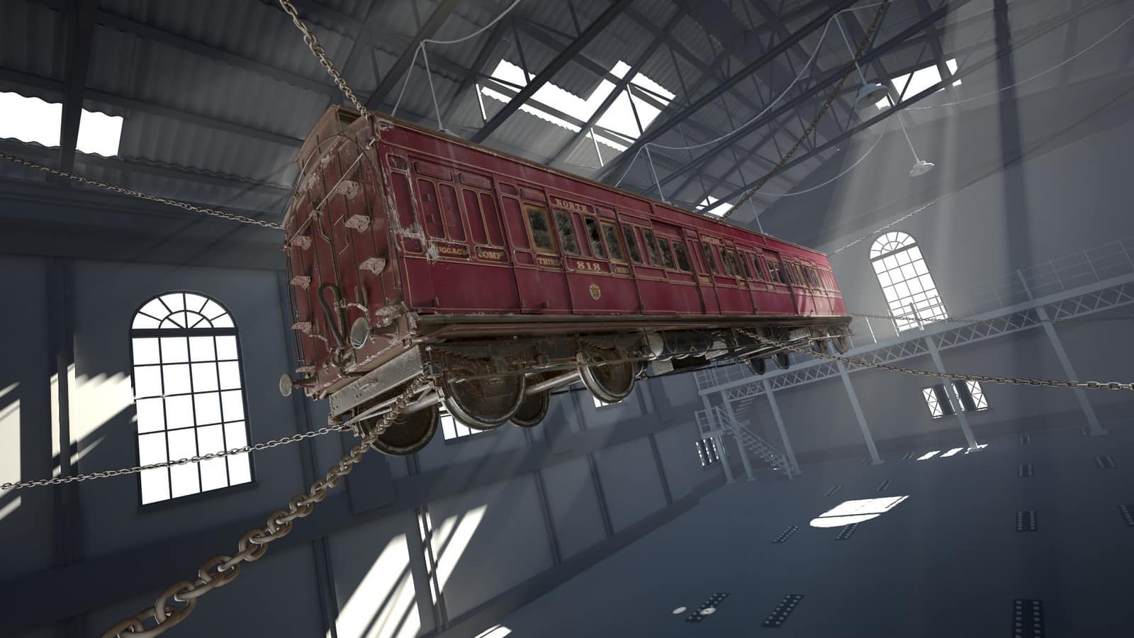 Virtual Reality Ghost Train