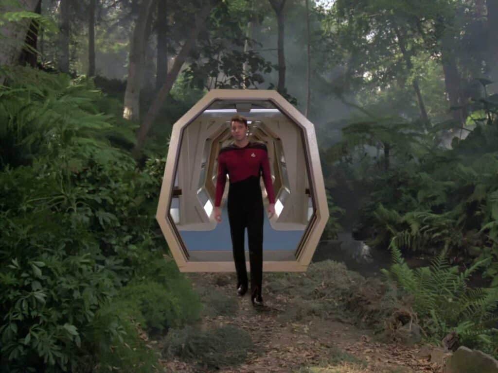 Virtual Reality experience: The Star Trek HoloDeck