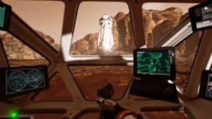 Virtual Reality Travel - Driving the_Martian_VR_Experience Rover