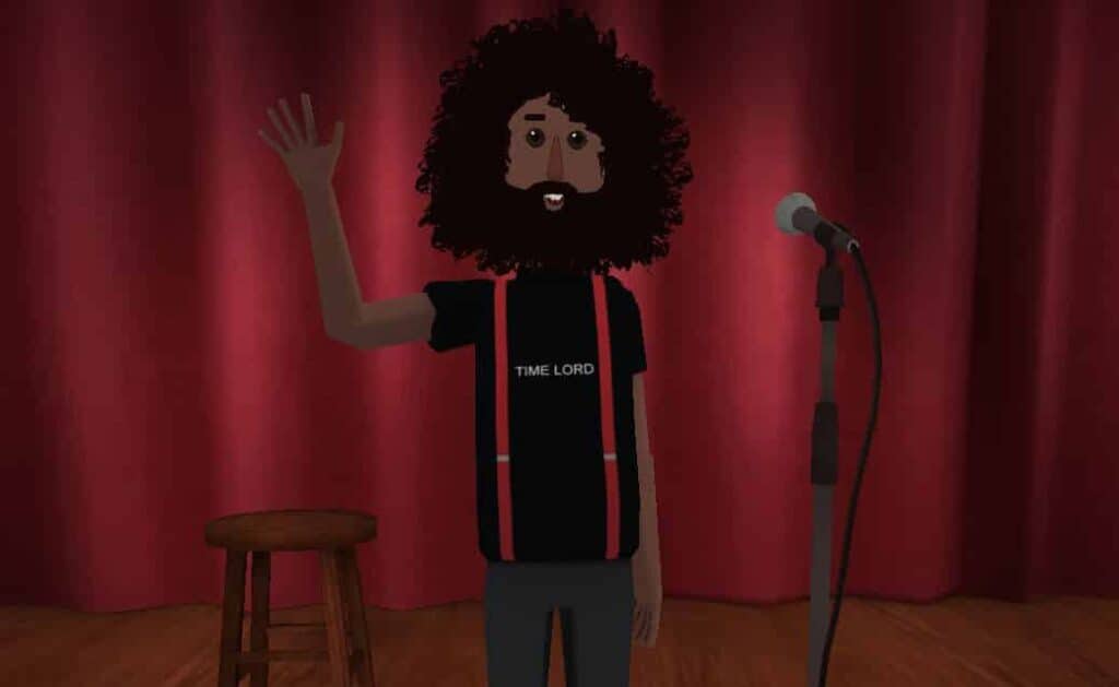 VR Music - Reggie Watts Avatar in AltspaceVR