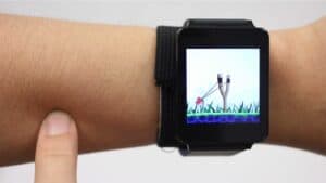 Wearable Tech Interface Image - SkinTrack