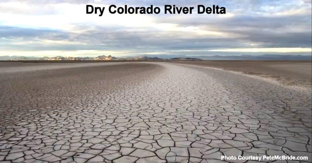 Dry Colorado Riverbed - like our future bandwidth?