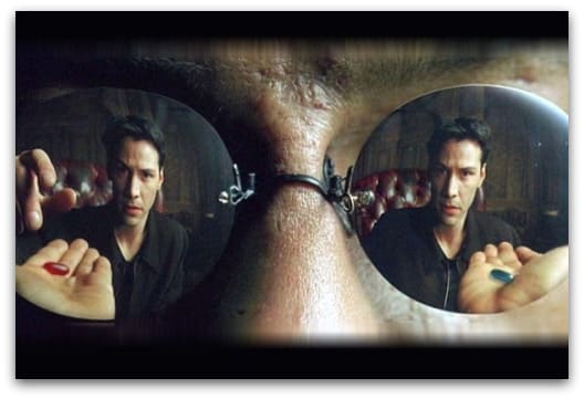 Blue Pill, Red Pill - the realism of virtual reality