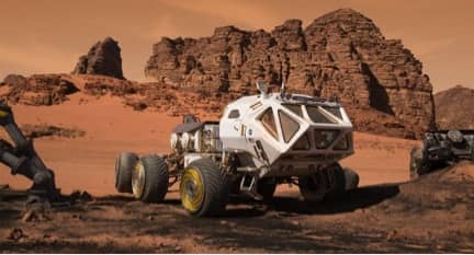 Virtual Reality Travel - Driving the Martian Rover