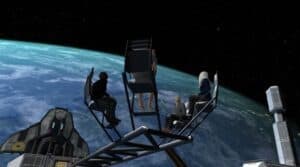 Social VR vTime Meeting in Space