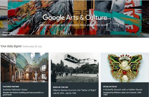 Google Arts & Culture – Mundo de Cultura