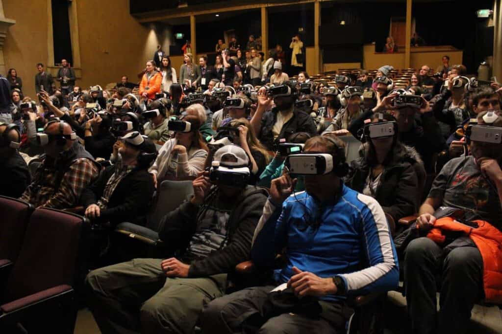 Virtual Reality at Sundance - Daydream VR could make these scenes more common