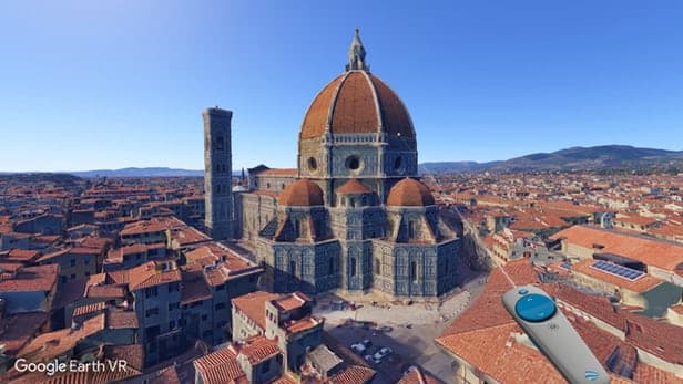 Google Earth VR Travel through Italy