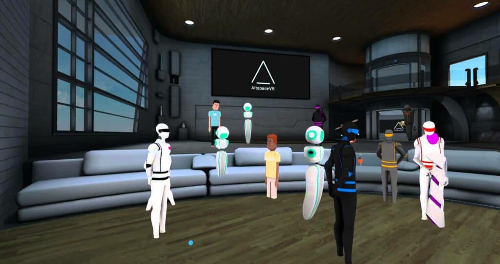 AltSpaceVR New Year's Eve in Virtual Reality