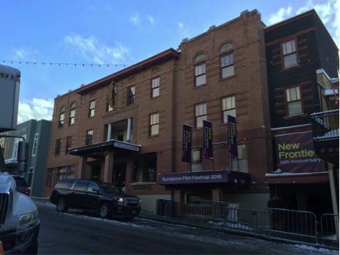 The Sundance New Frontier program is located in the Claim Jumper Building in Park City, Utah