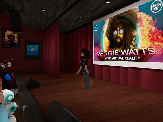 Reggie Watts - in AltSpaceVR