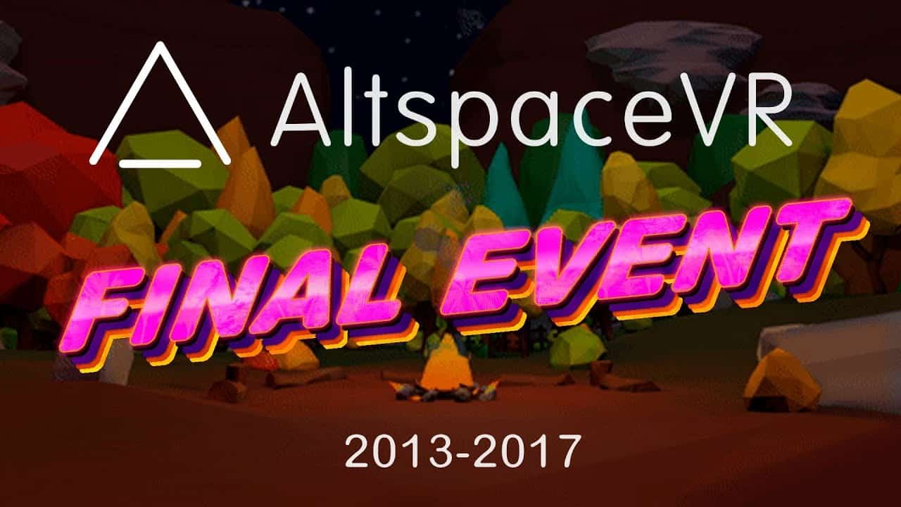 AltSpaceVR Closing Event