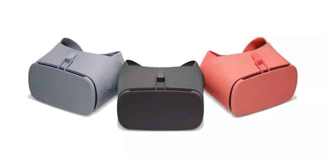 New Google Daydream View VR Headset in Three Colors