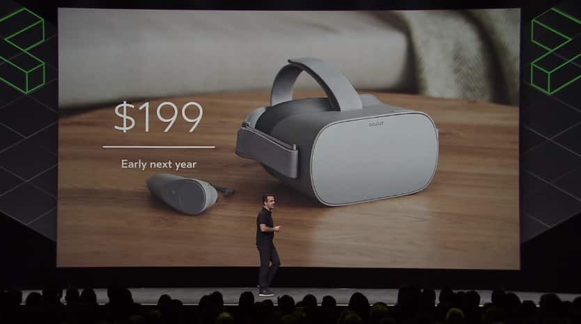 Oculus Connect Conference: Oculus Go Standalone VR Headset