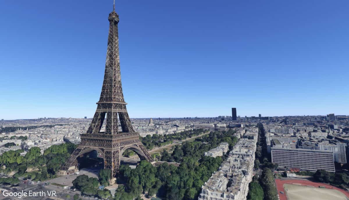 Google Earth VR Paris