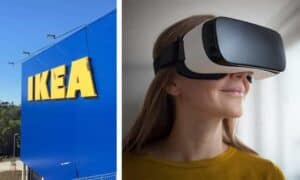 IKEA VR Headsets given to Employees