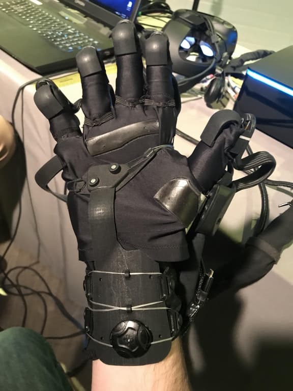 The Haptx VR Glove