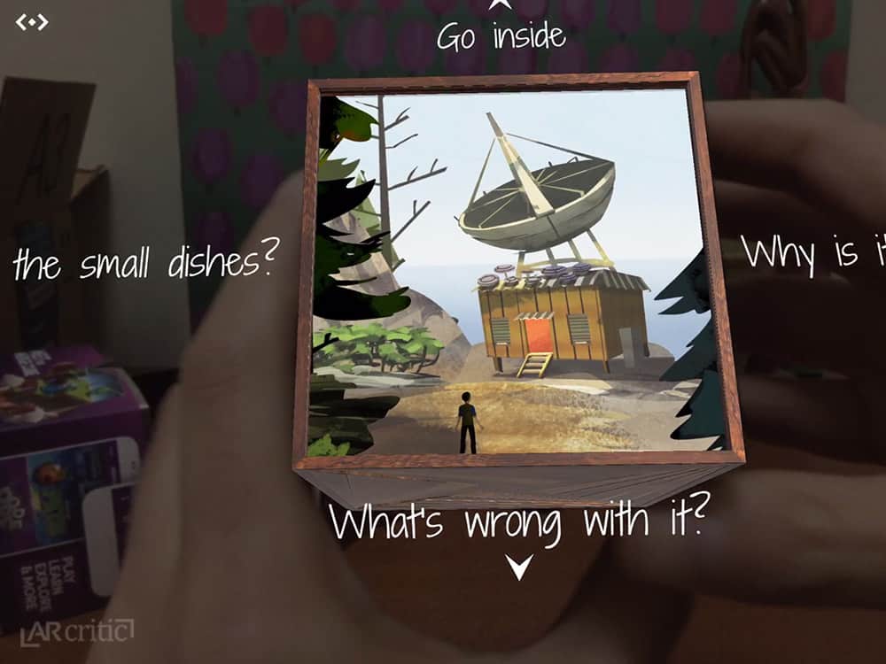 AR Storybook for the Merge Cube