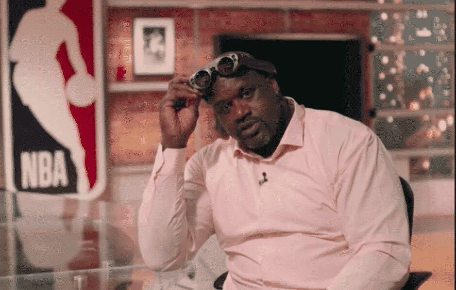 Magic Leap HMD on Shaquille ONeal