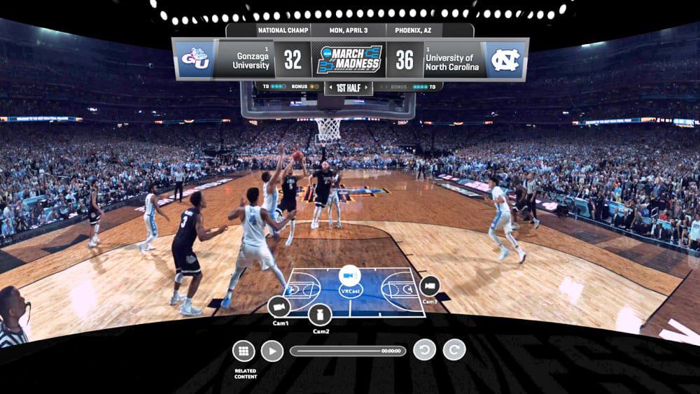 NCAA March Madness Sports in VR