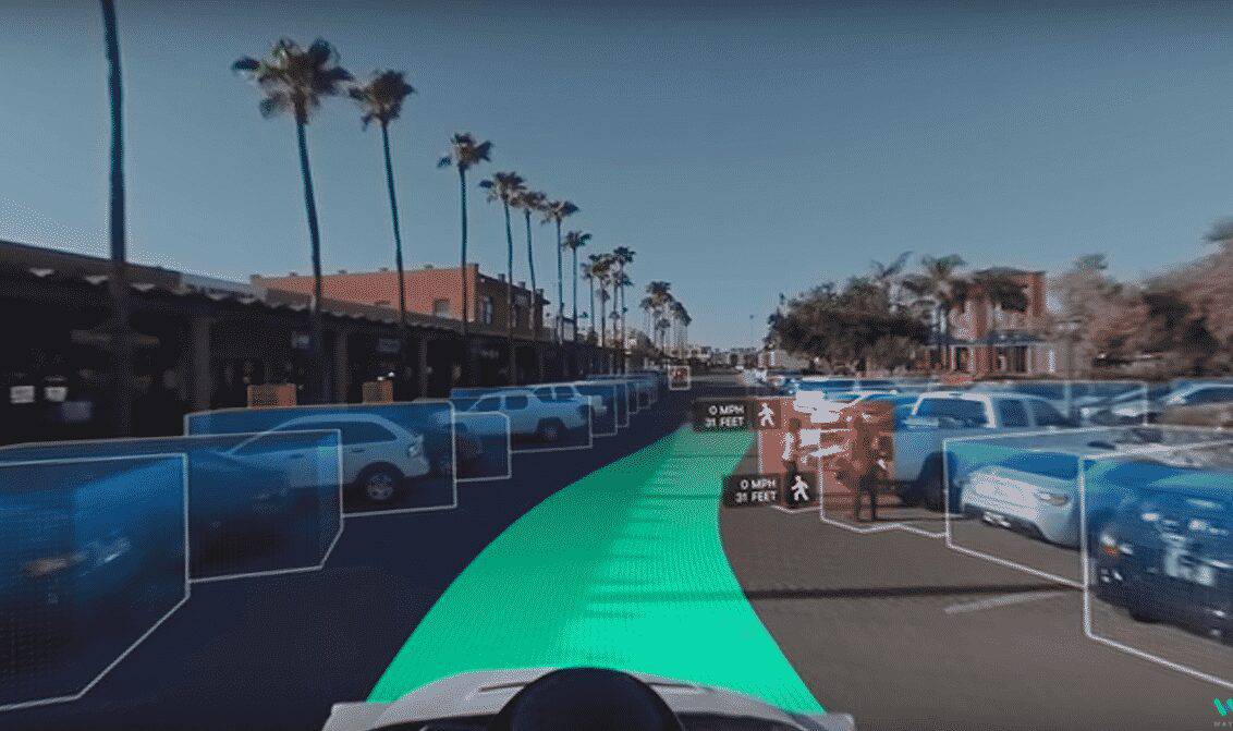 VR 360 Experience of the self-driving car