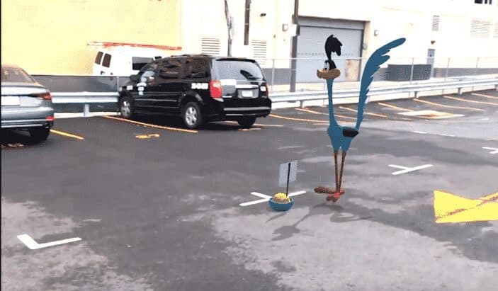 AR Experiment Cartoon Characters