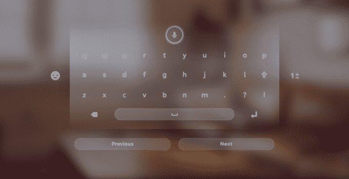 Magic Leap Headset Keyboard