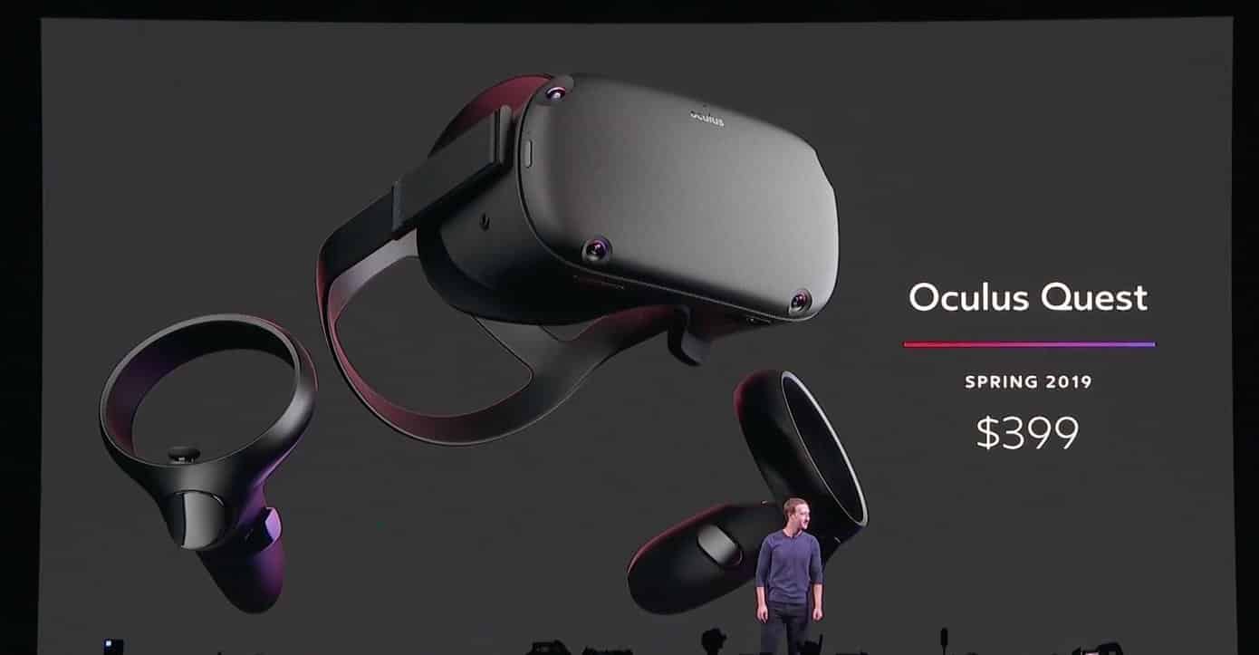 Oculus Quest VR headset