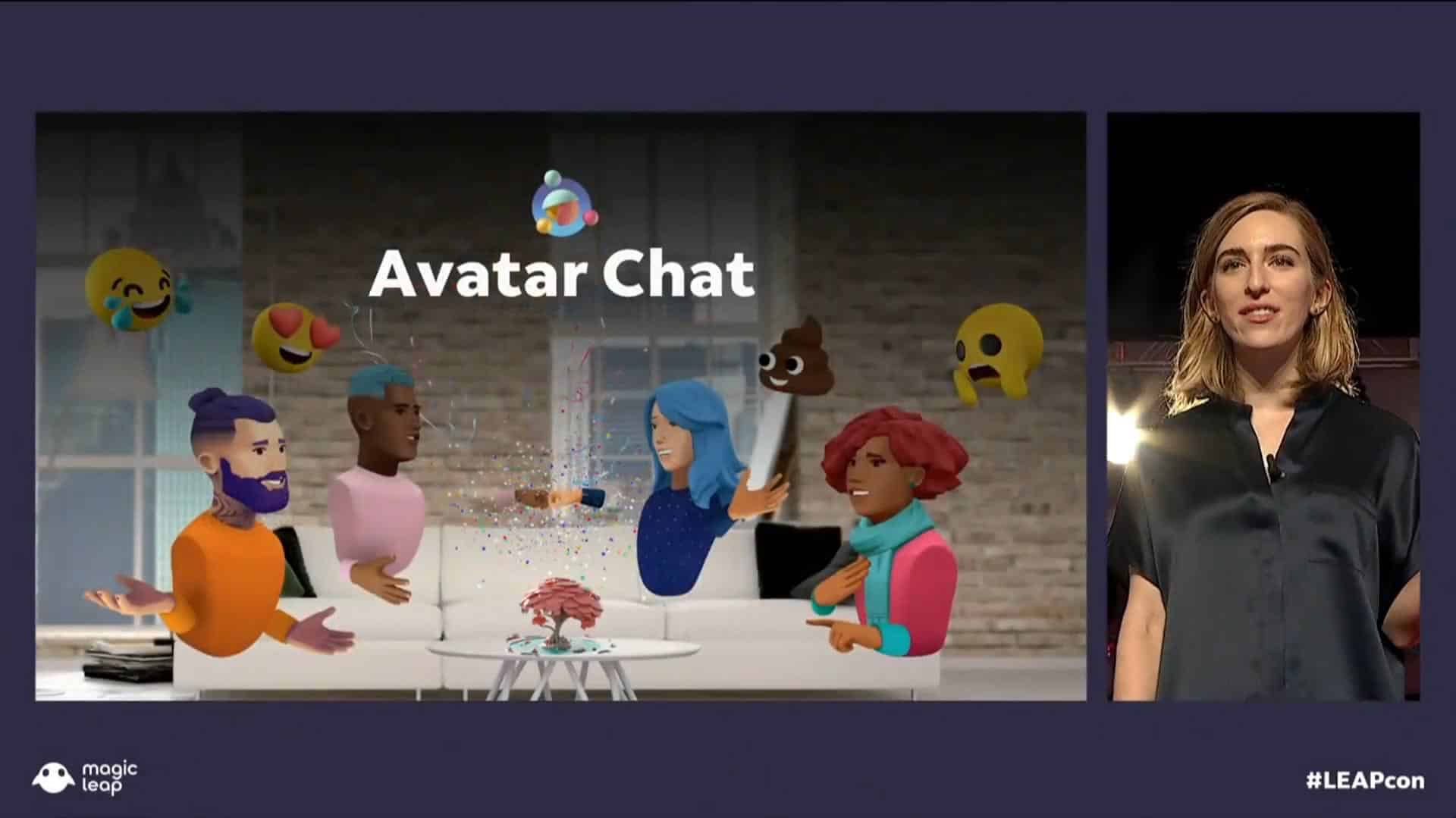 Magic Leap avatar chat arrives in November.