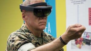 Microsoft augmented reality military contract