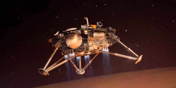 NASA 360° Video from control room upon Insight's Mars landing