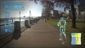 In our top ten VR and AR articles for 2018 - AR Glasses for jogging with yourself