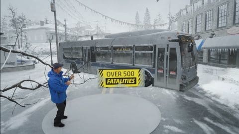 The weather channel mixed reality graphics