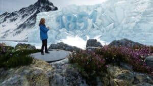 Climate Change in Mixed Reality on the Weather Channel