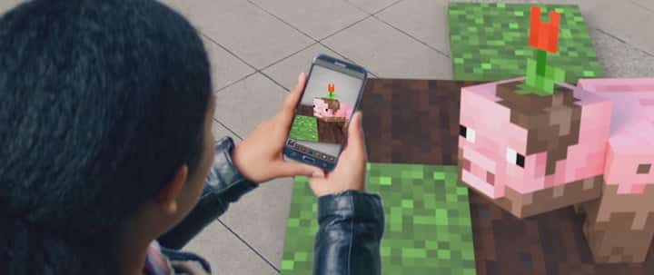 A new AR Minecraft game for your smartphone outshined the HoloLens demo fail