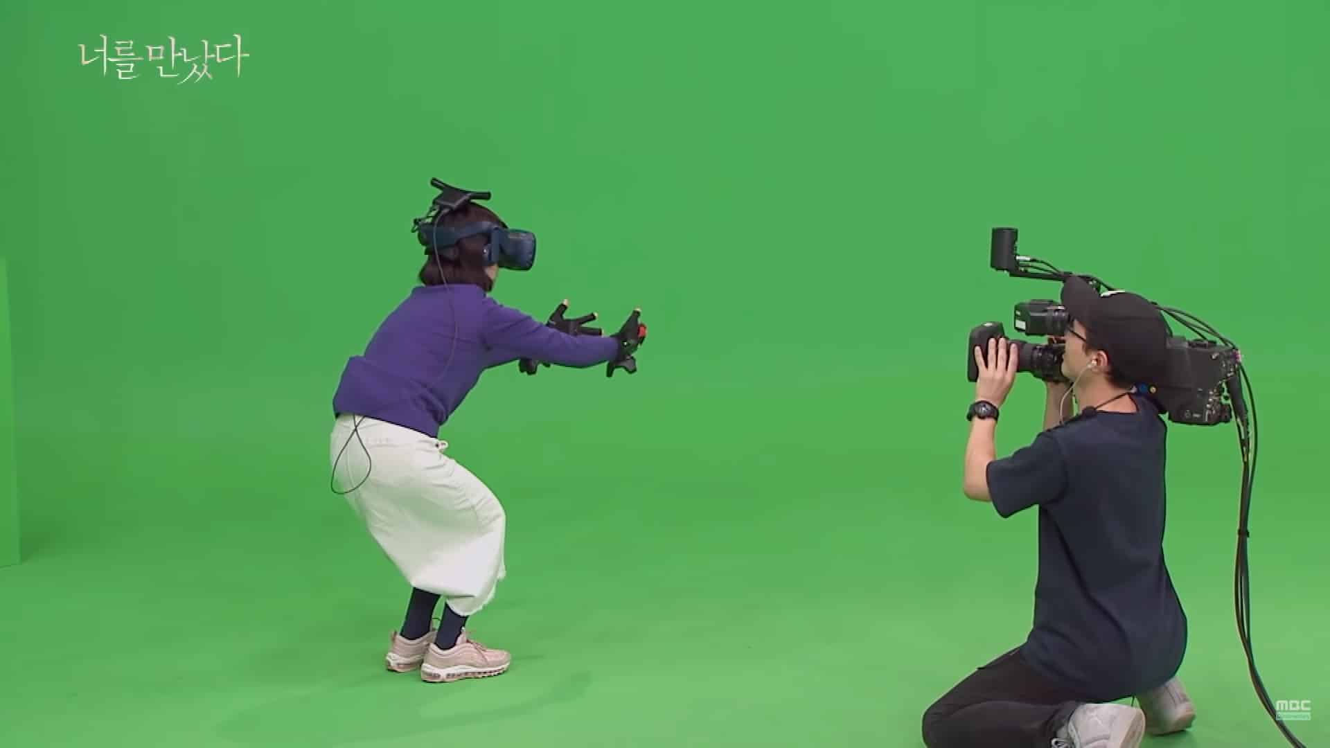 Mother filmed in experiencing deceased daughter in VR.