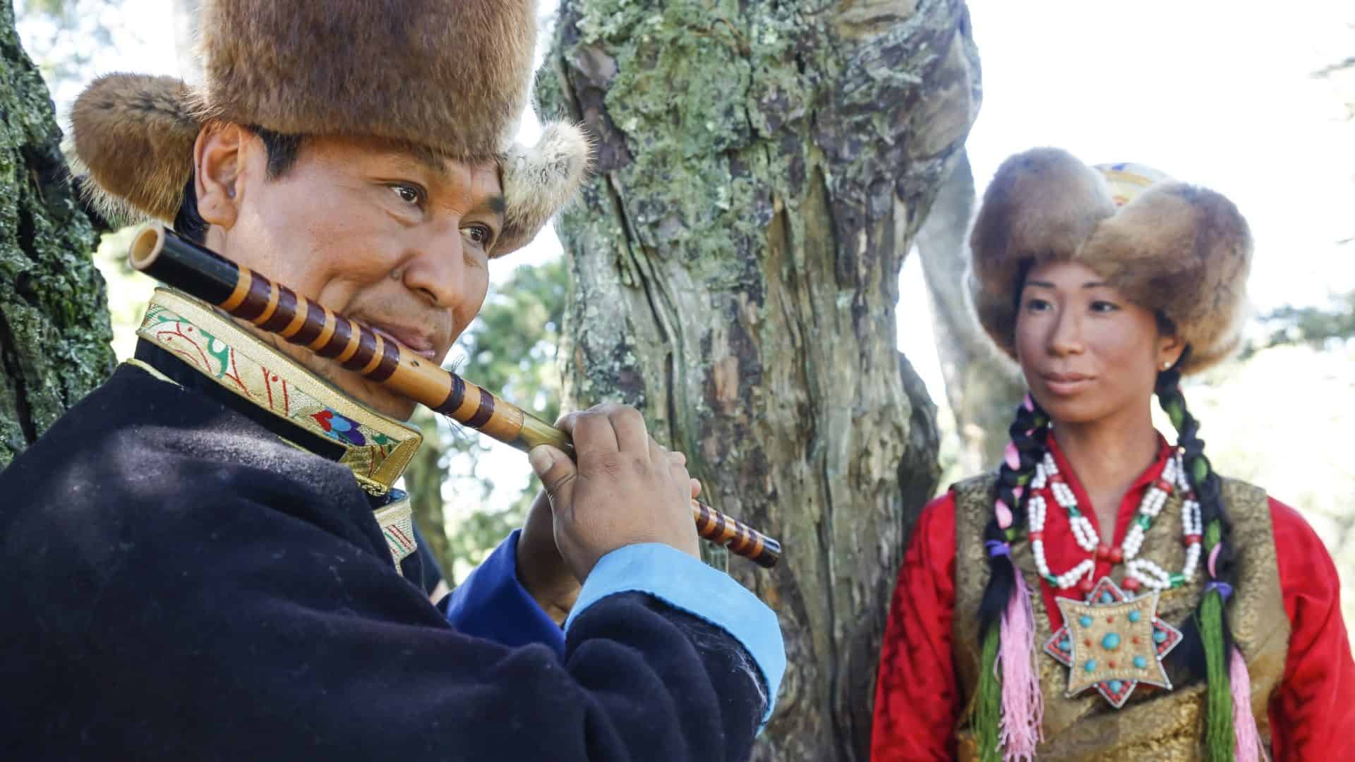 A Scene from the Tibetan Nomad 360 video film at Tribeca Film Festival Cinema360