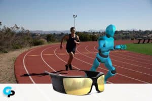 AR running app and augmented reality glasses by Ghost Pacer
