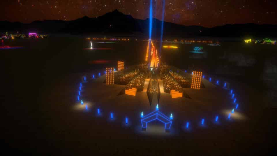 The Ethereal Empyrean Experience is the digital temple for Virtual Burning Man 2020. MULTIVERSE UNIVERSE - LORENZO "RENZO" VERBECK, SYLVIA ADRIENNE LISSE AND JEREMY ROUSH