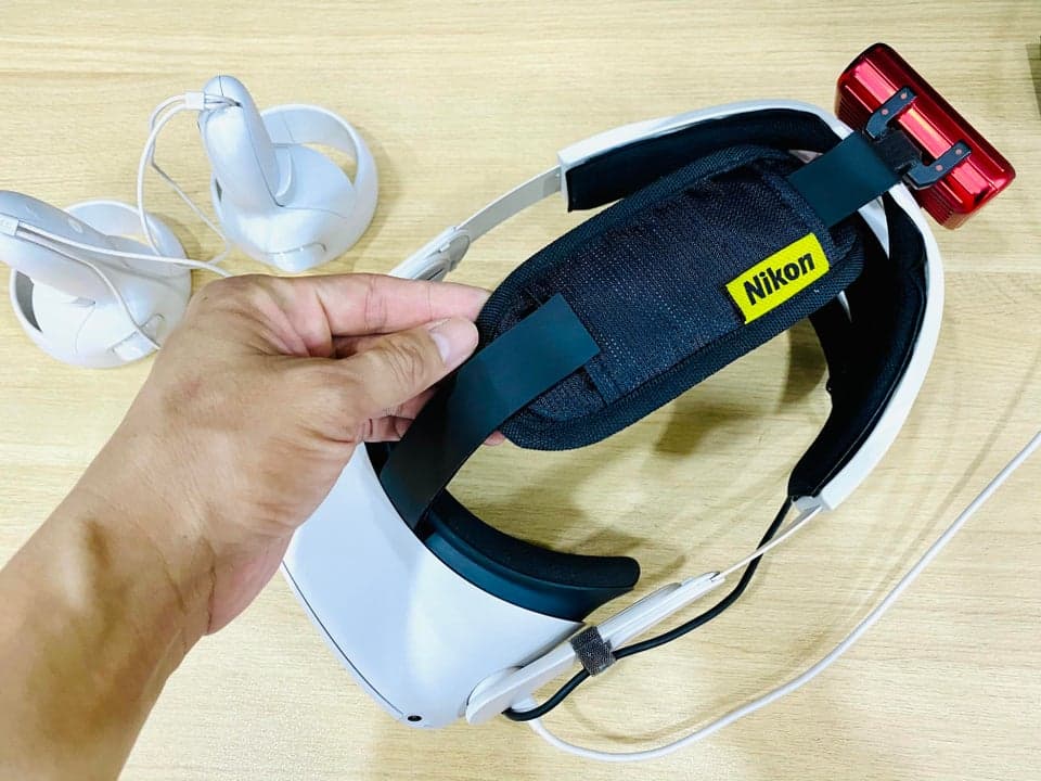 Mods for your Oculus Quest 2 - An ingenious solution for padding the headstrap.
