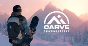 Carve Snowboarding creates the illusion of a full-body VR experience.