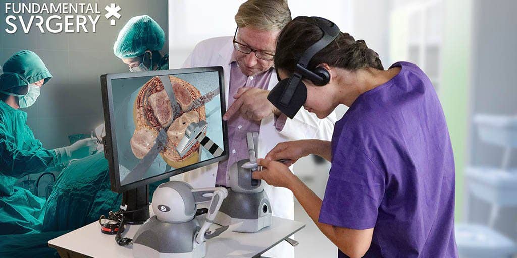 FundamentalVR's surgery simulation.