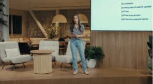 OpenAI released its latest AI model, GPT-4o (or Omni) with new voice and vision capabilities that is significantly faster.